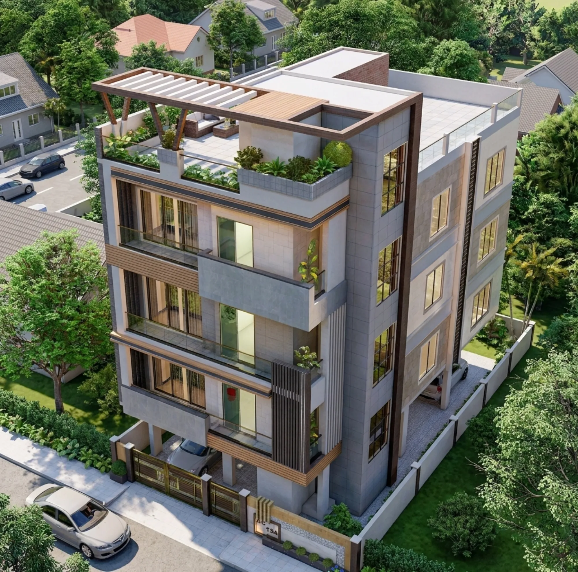 The Cornerstone House — view 2