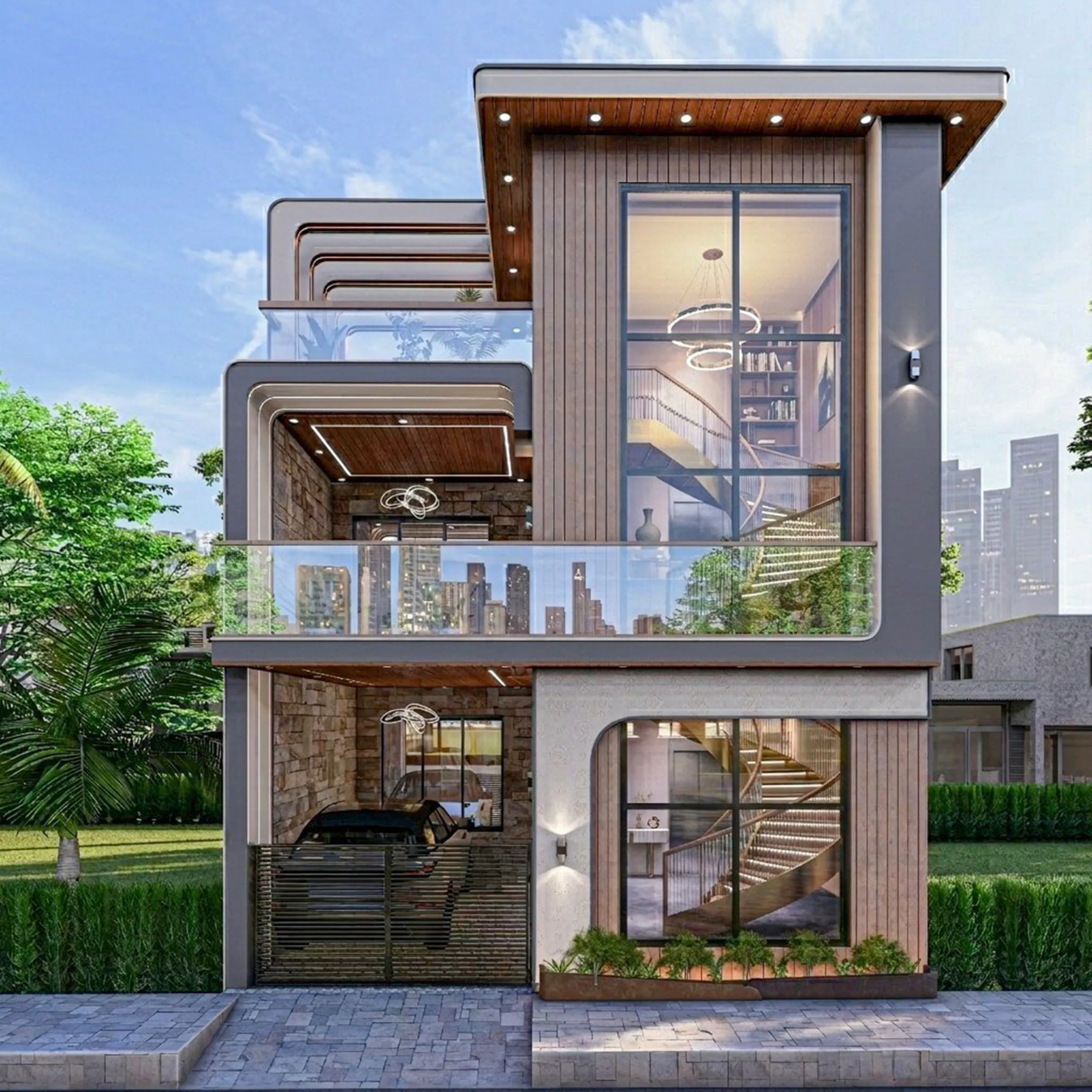 The Deodar House