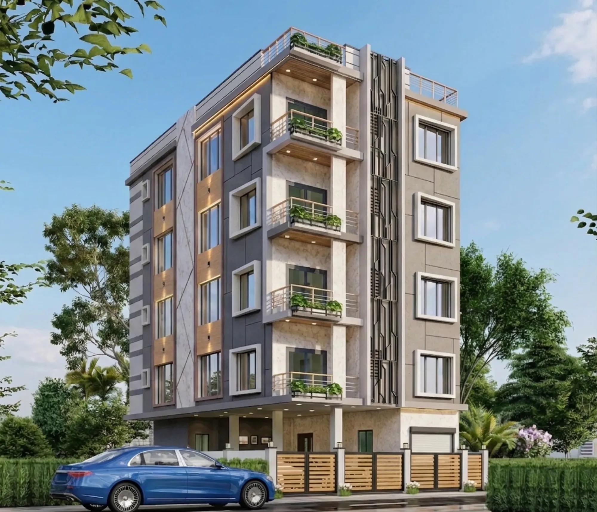 Chhaya Residence — view