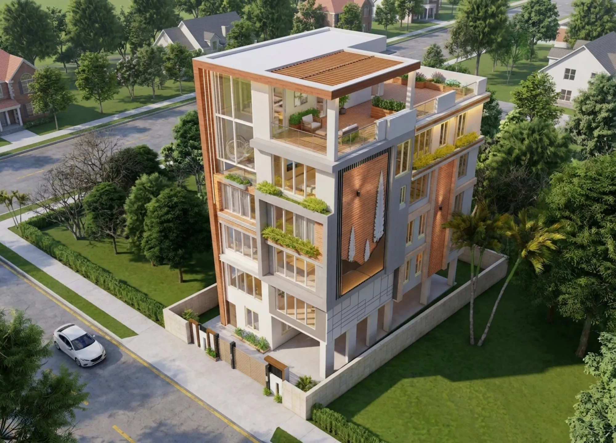 The Cypress House — view 3