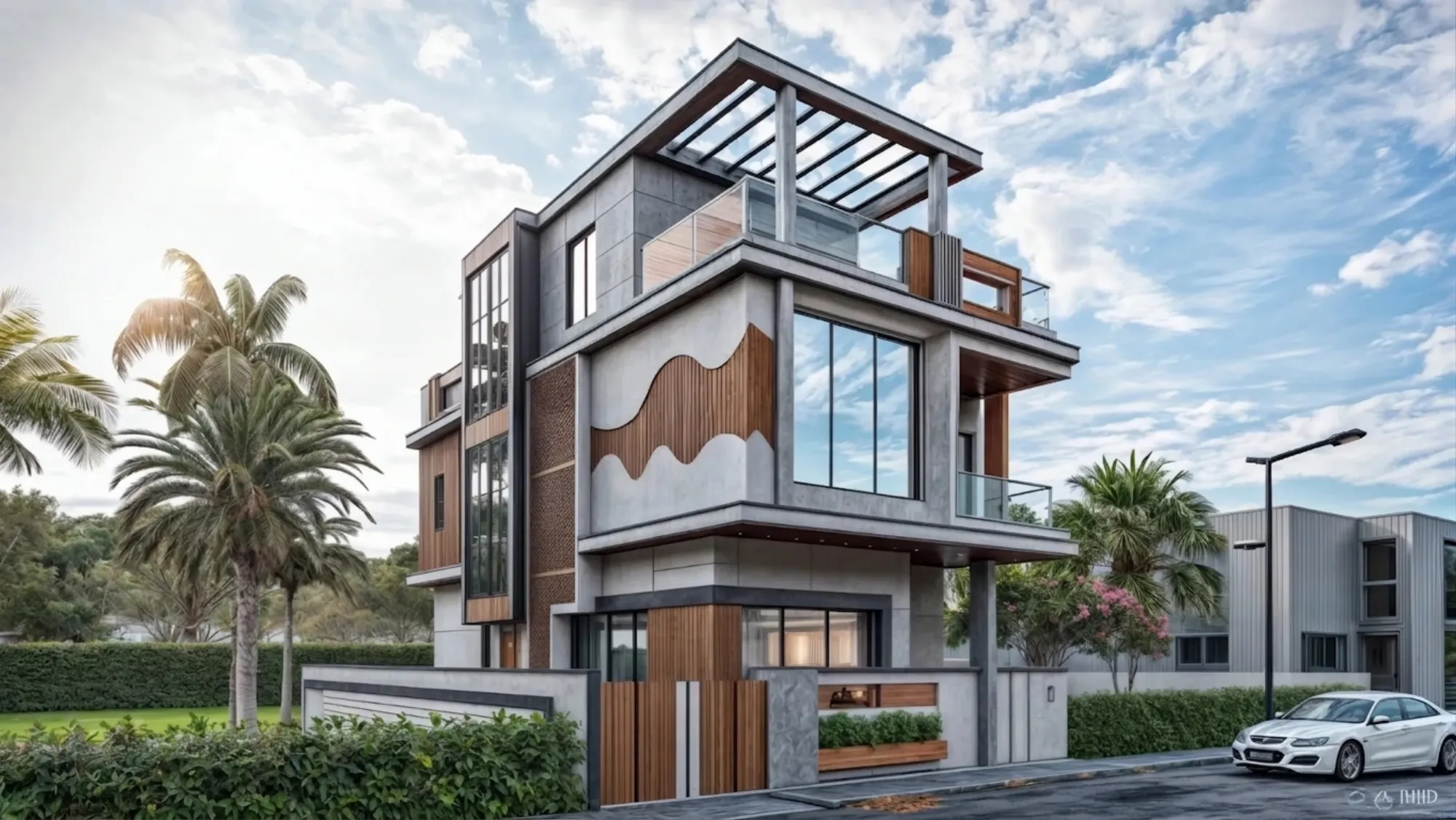 The Meander House — view