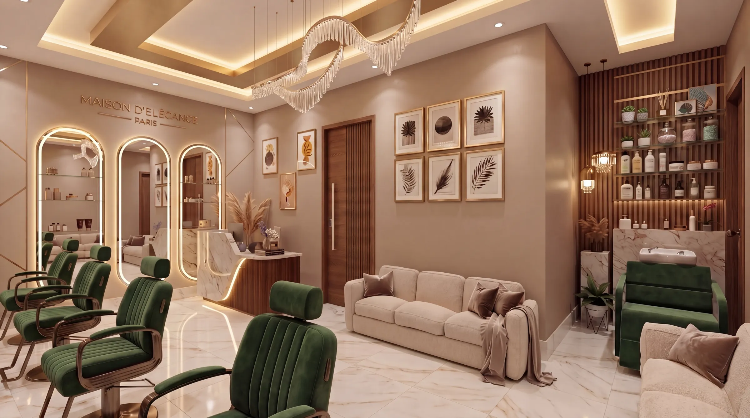 Boutique Salon Interior