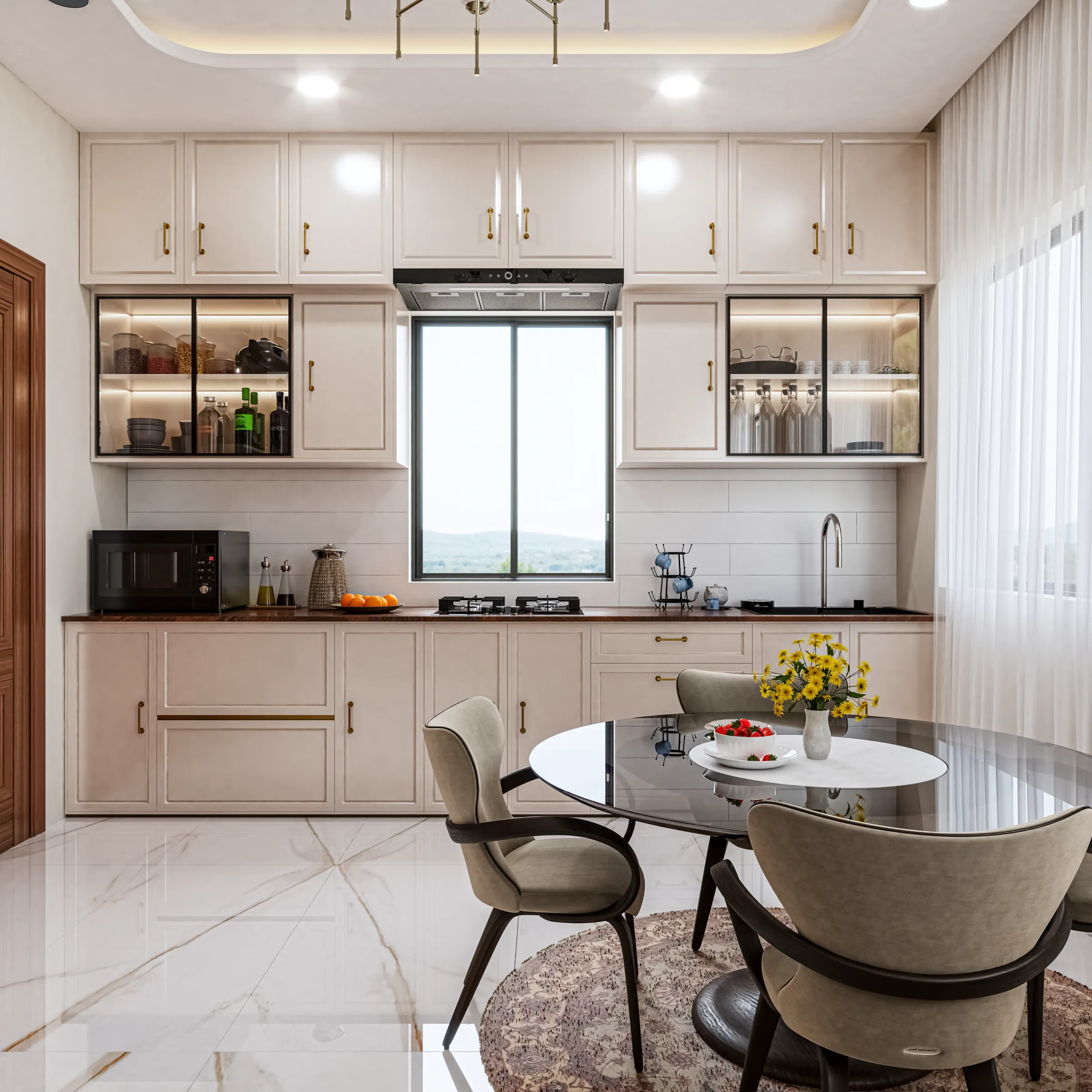 Warm Modern 2BHK Interiors — view 3