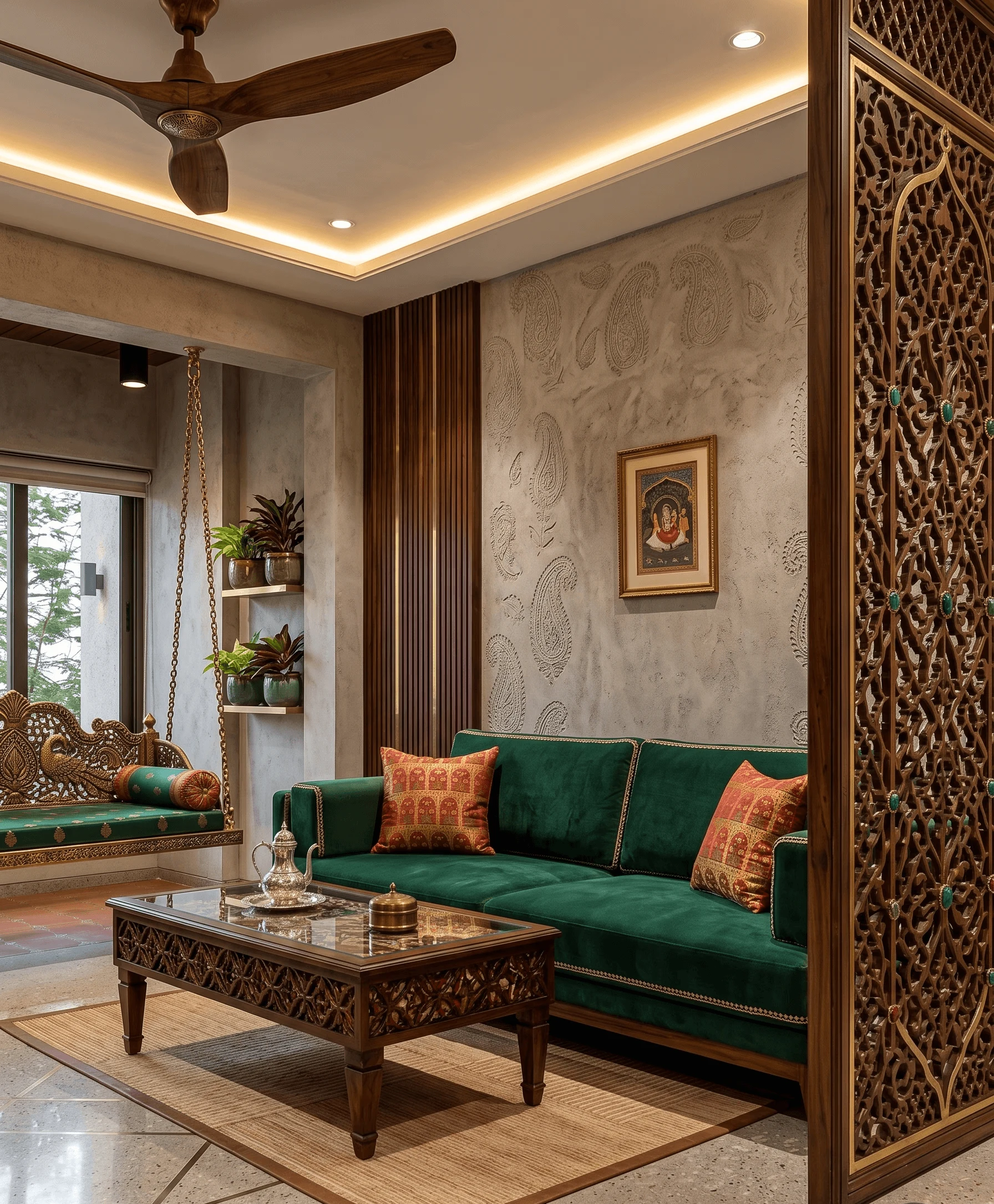 Storage and wardrobe design in a New Town 3BHK by Studio Contour
