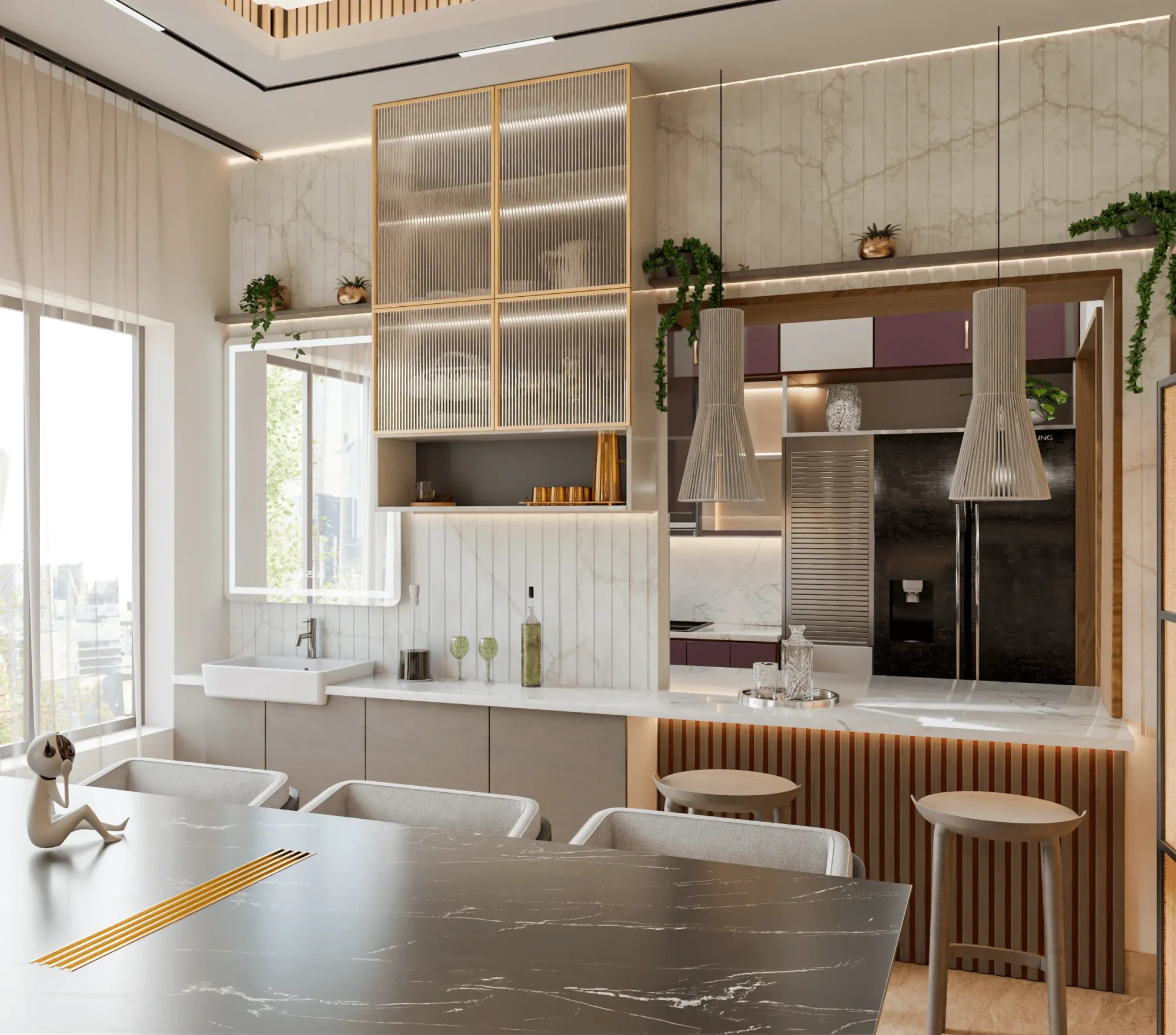 15 Open-Plan Kitchen and Living Room Layouts for Modern Flats