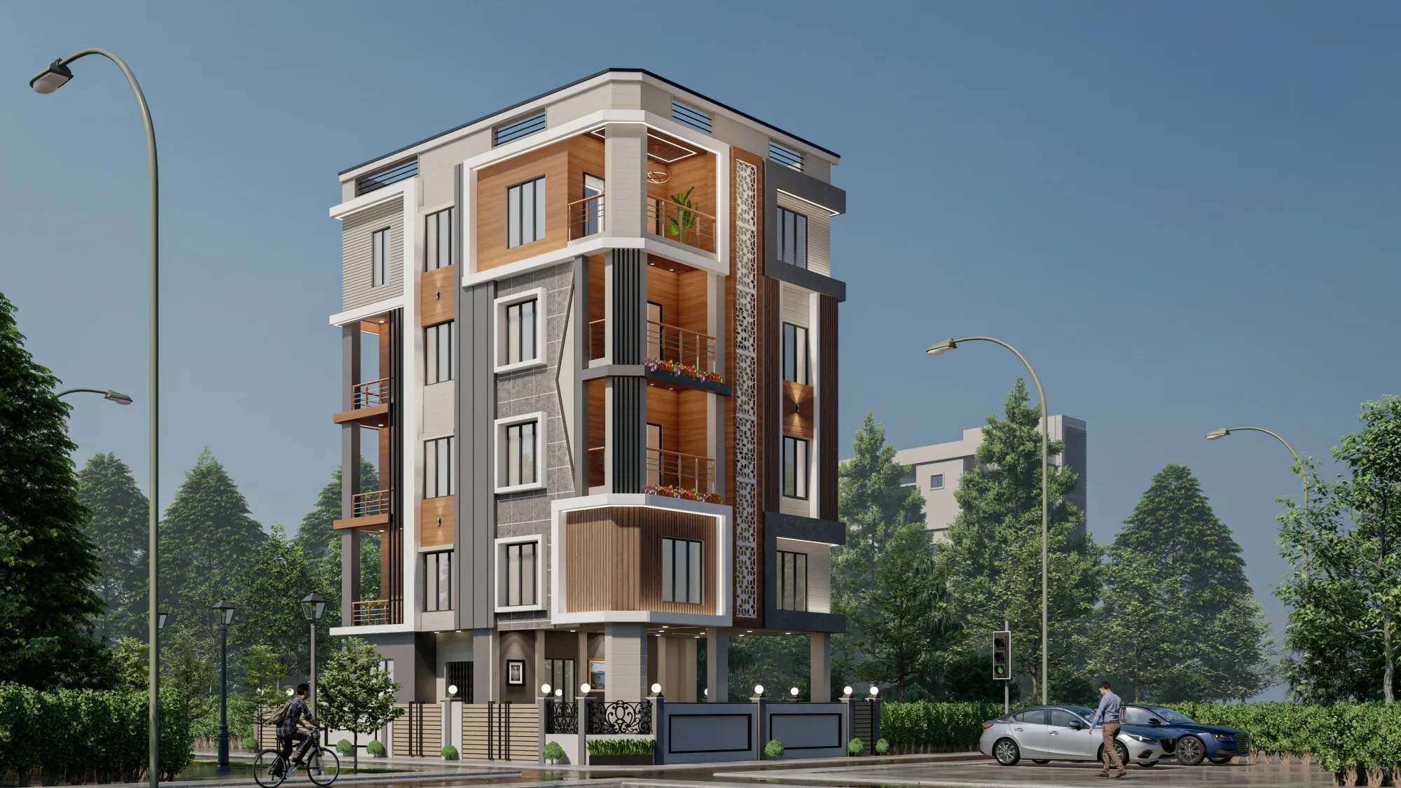 Interior Design in Baguiati & VIP Road — Studio Contour project