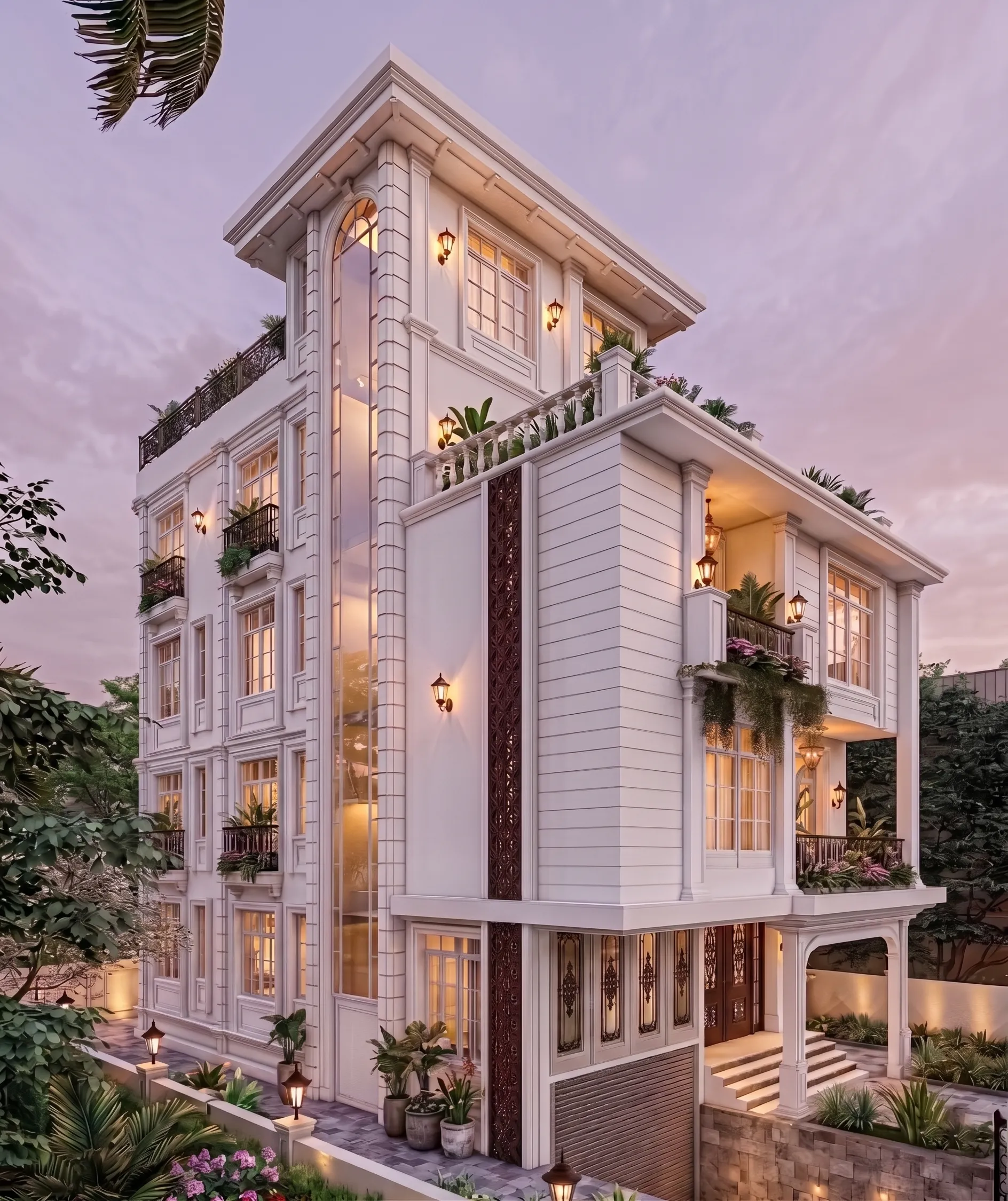 Modern House Elevation Designs in New Town Kolkata: 20 Real Examples