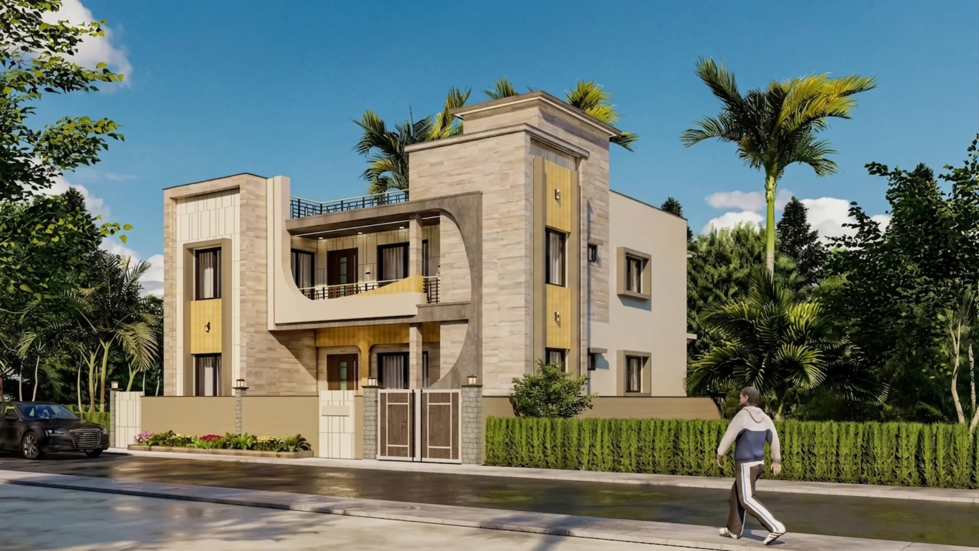 Bedroom Design for New Town High-Rises with Full-Height Windows