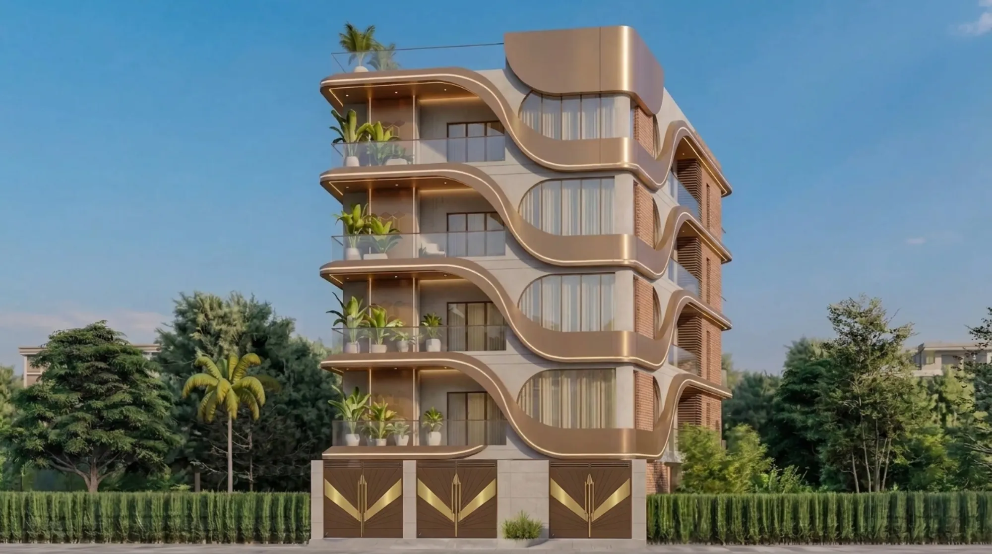 New Town Apartment Ceiling Designs for Modern High-Rise Homes
