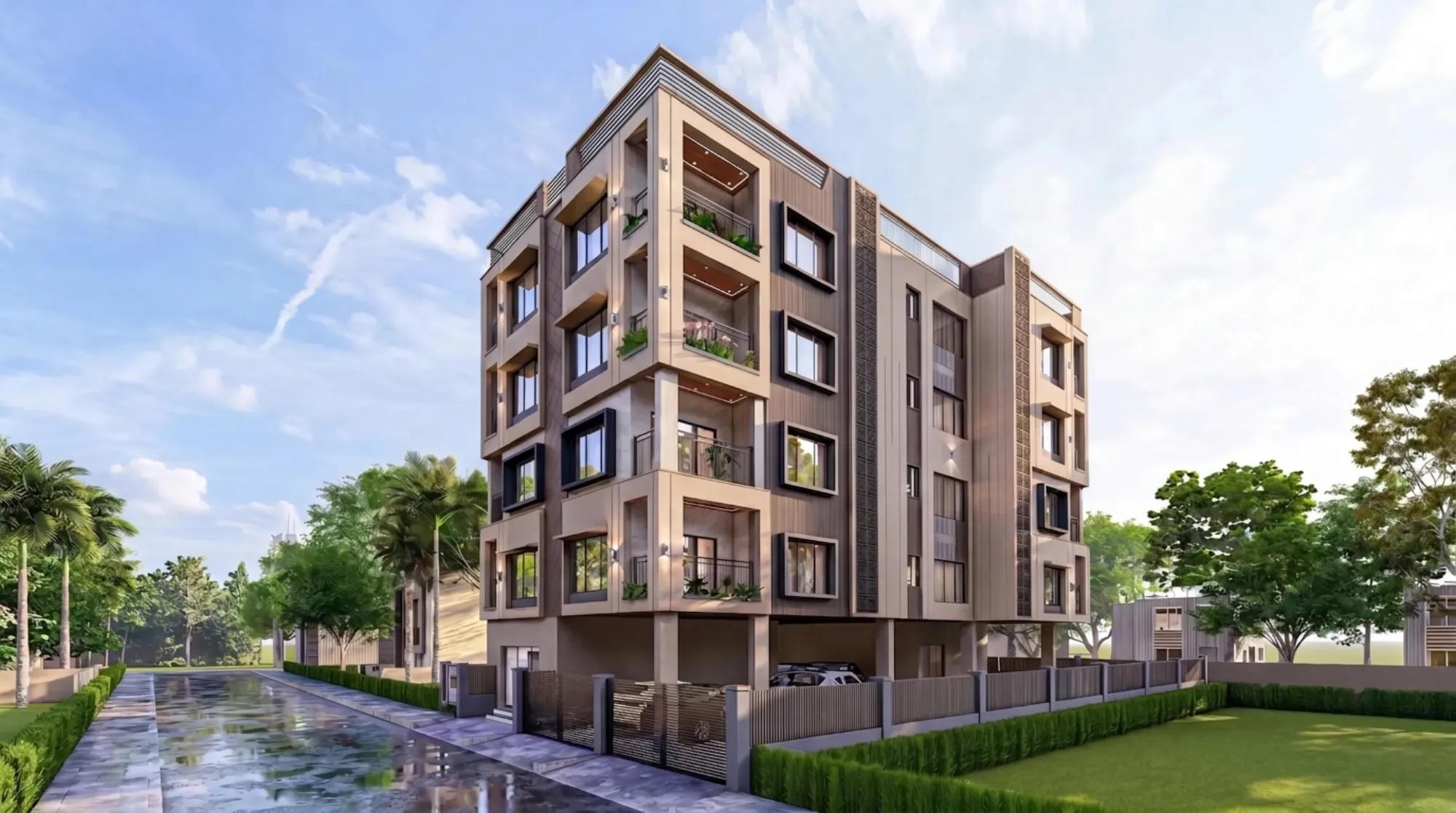 Turnkey Interior Contractors for Sector V Area Apartments