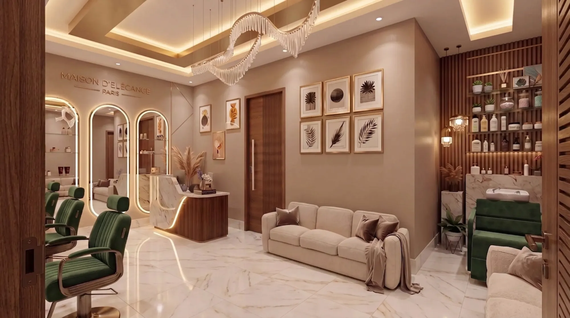 1200 Sq Ft Preschool and Daycare Interior Design in New Town