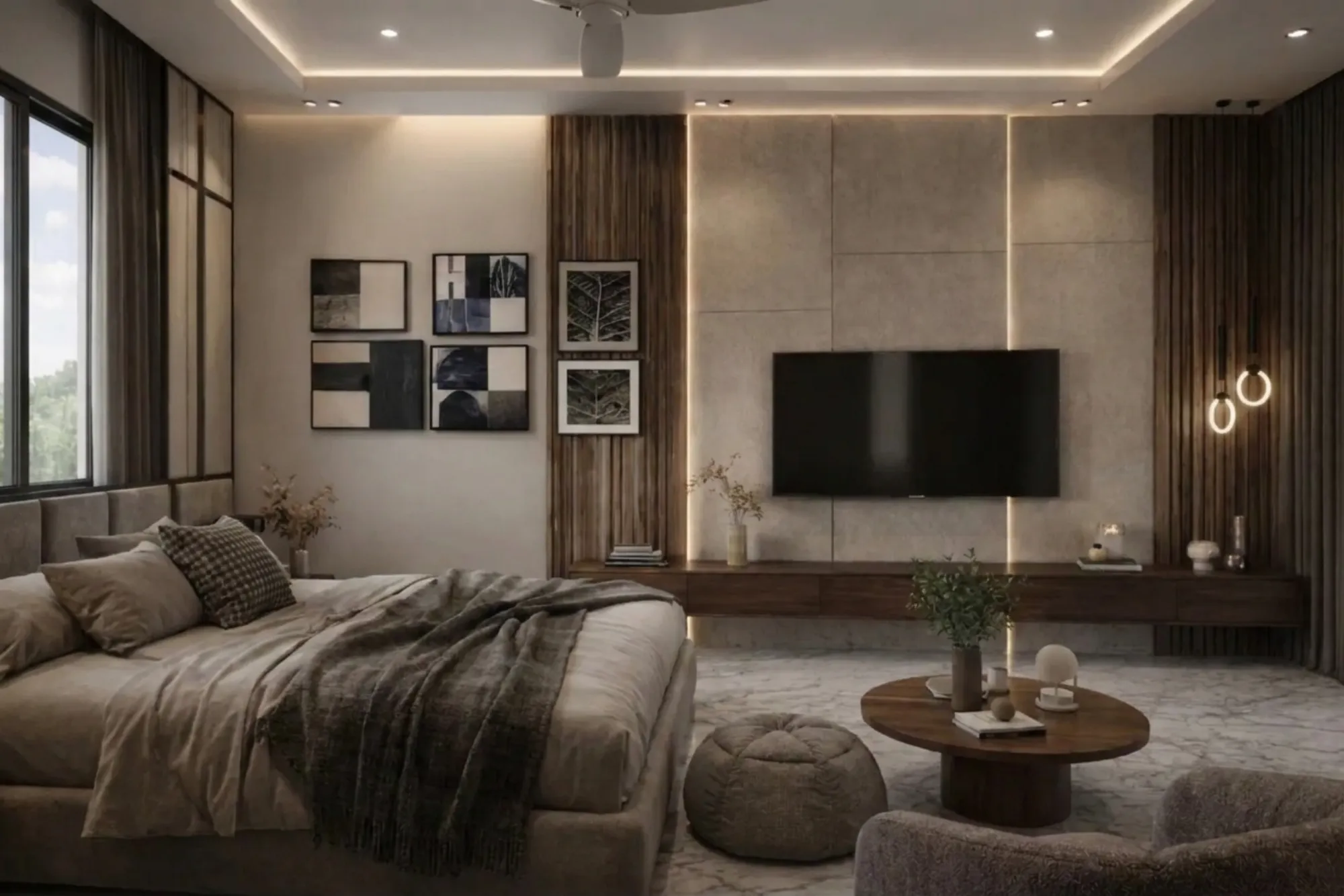 Industrial-Chic Teenage Bedroom Ideas for a New Town Flat