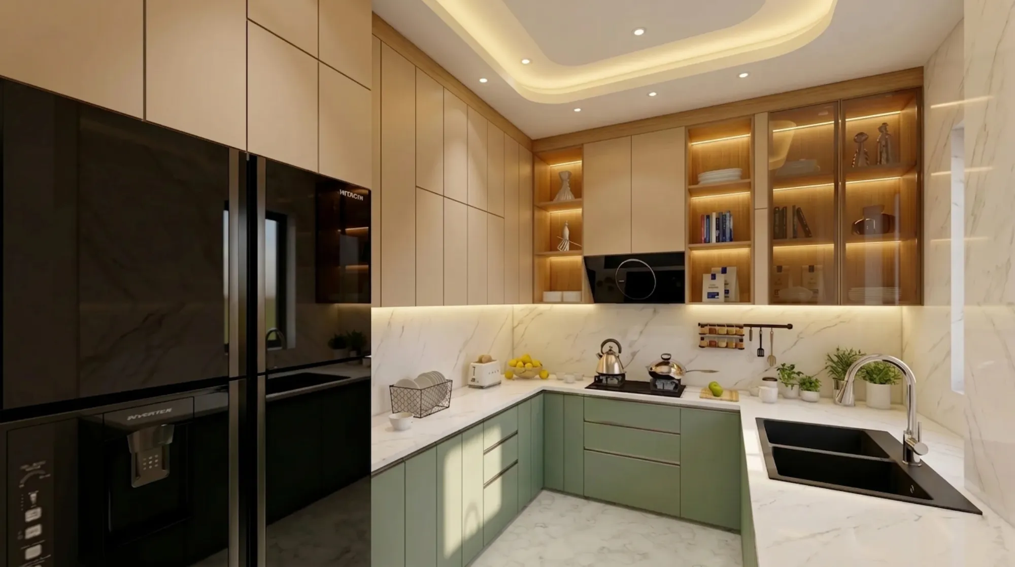 Dark vs Light Kitchen Cabinets: Which Is Better for Indian Kitchens?