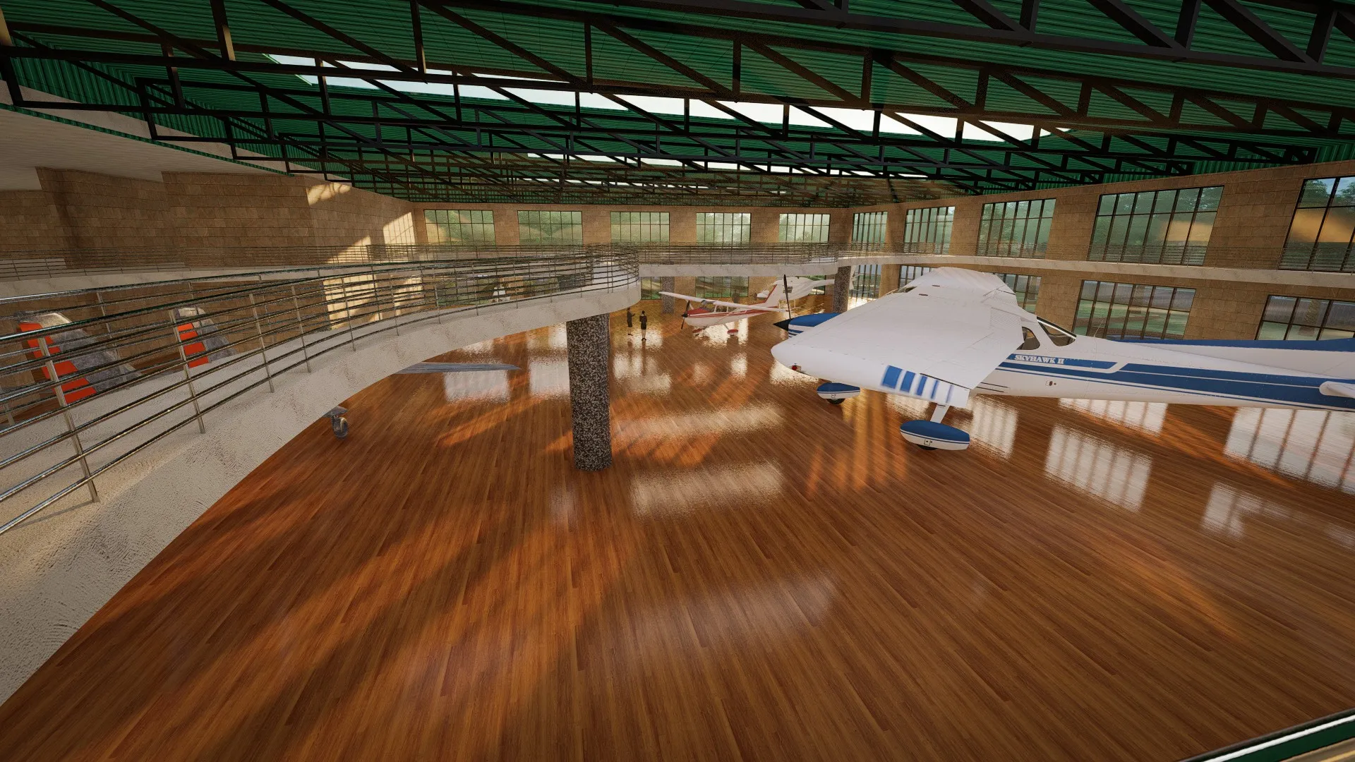 Interior of a completed Studio Contour project in New Town showing material quality and detailing